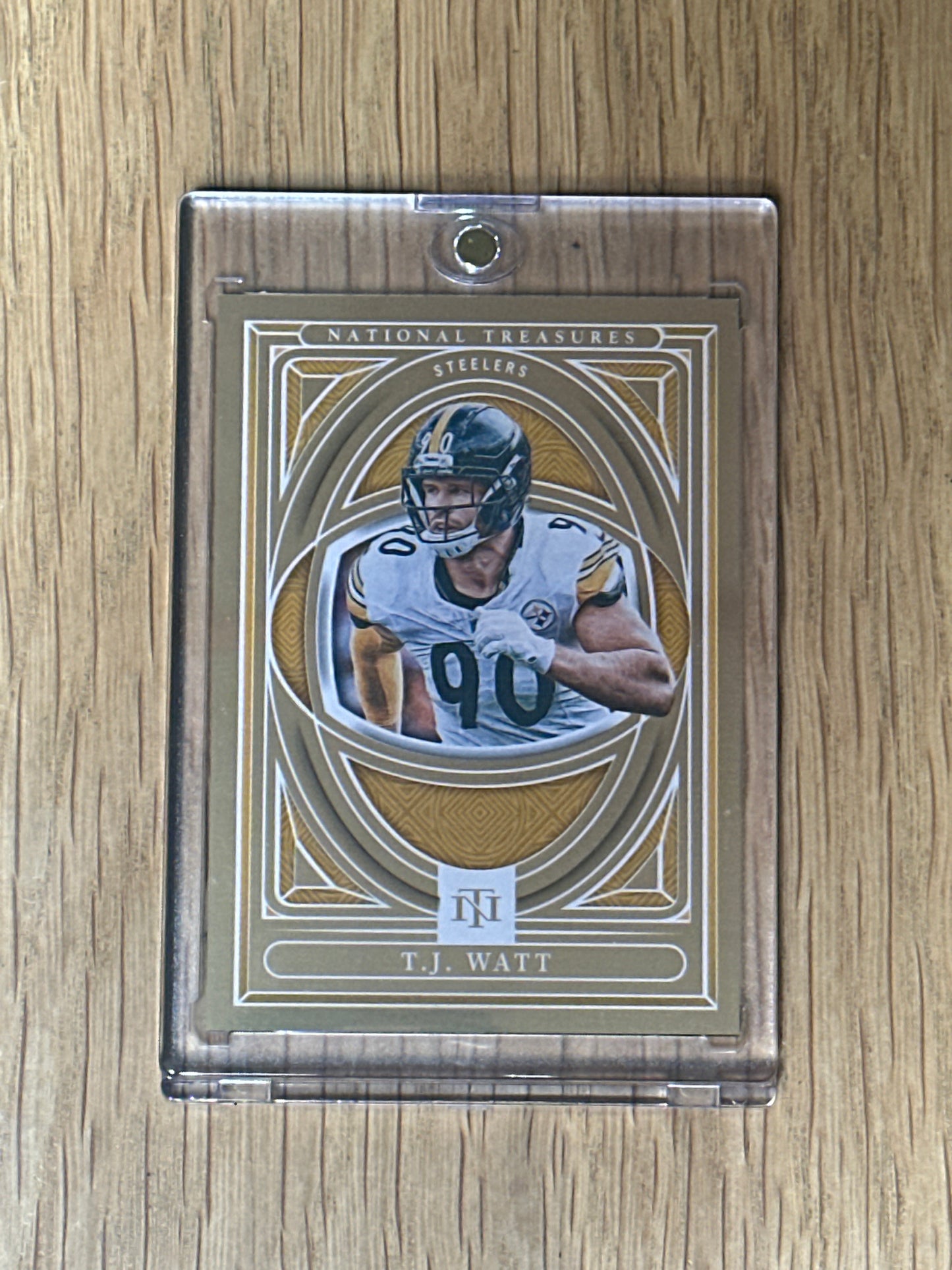 Singles: Football Cards- 2025 National Treasures TJ Watt Treasure Hunt /10