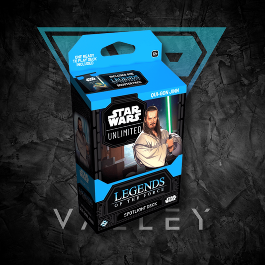 Star Wars Cards: 2025 Unlimited - Legends of the Force - "Qui-Gon Jin" Spotlight Deck