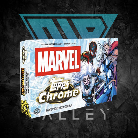 MARVEL Cards: 2025 Topps Chrome - MARVEL Hobby Box