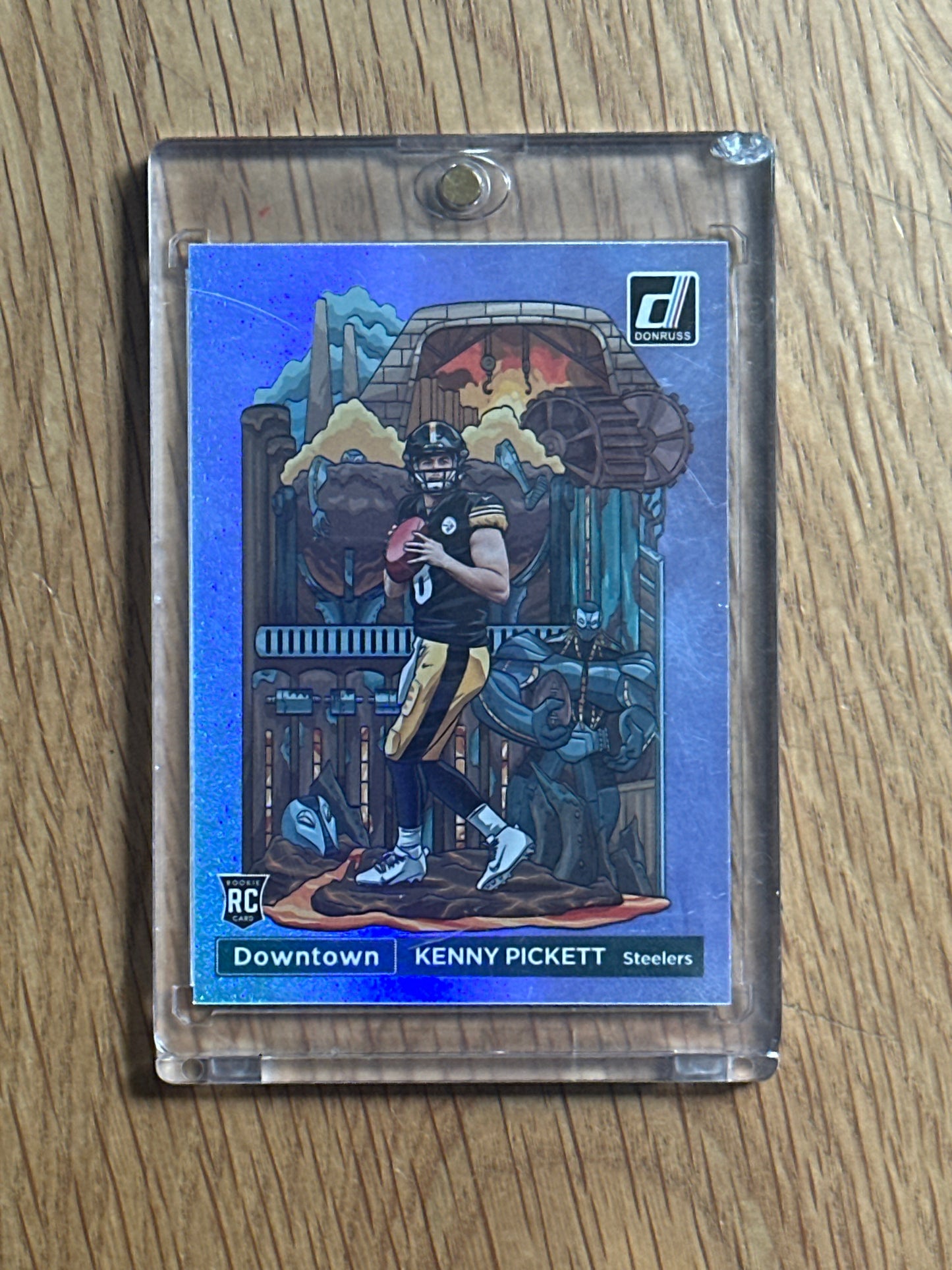 Singles: Football Cards- 2022 Donruss Kenny Pickett Downtown