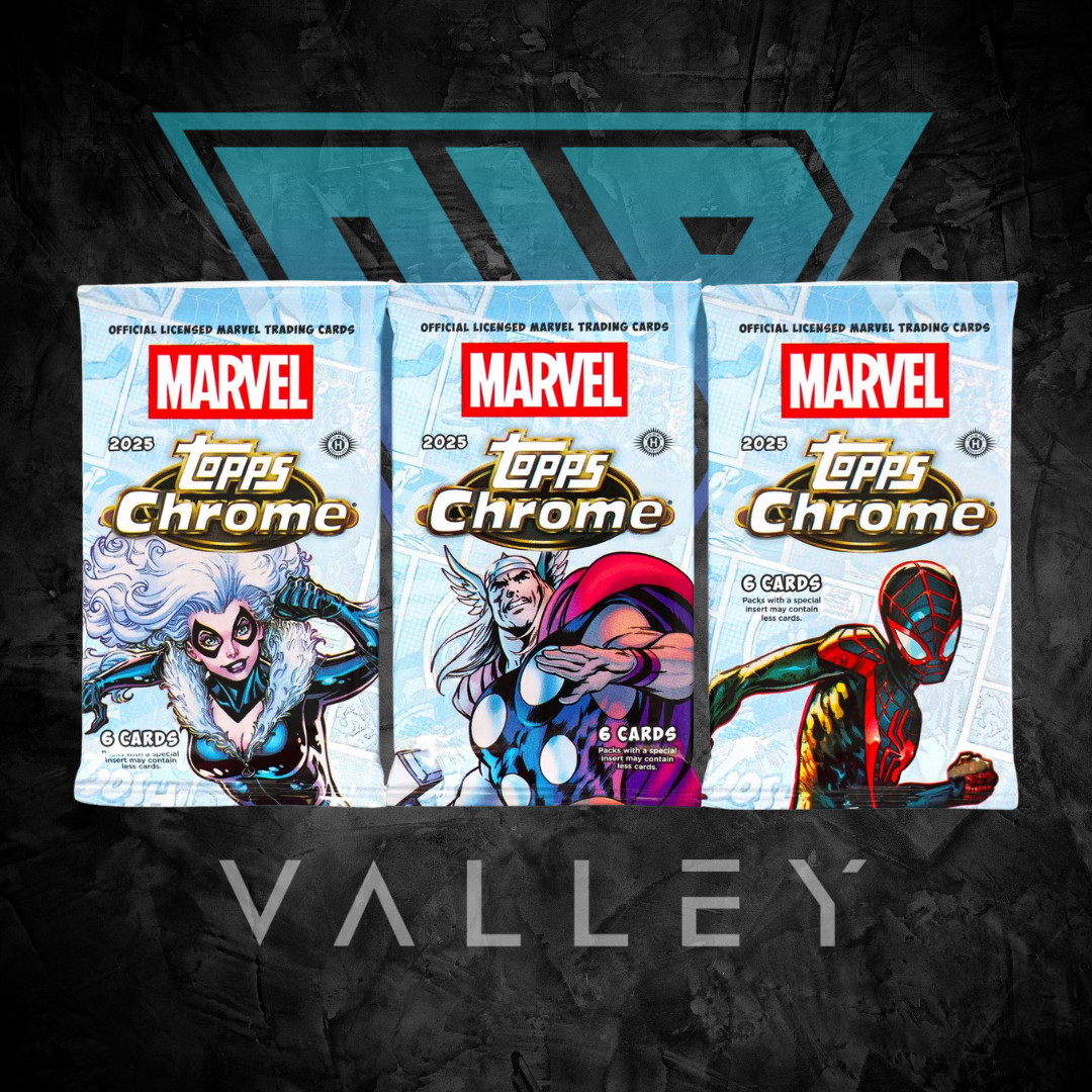 MARVEL Cards: 2025 Topps Chrome - MARVEL Hobby Pack