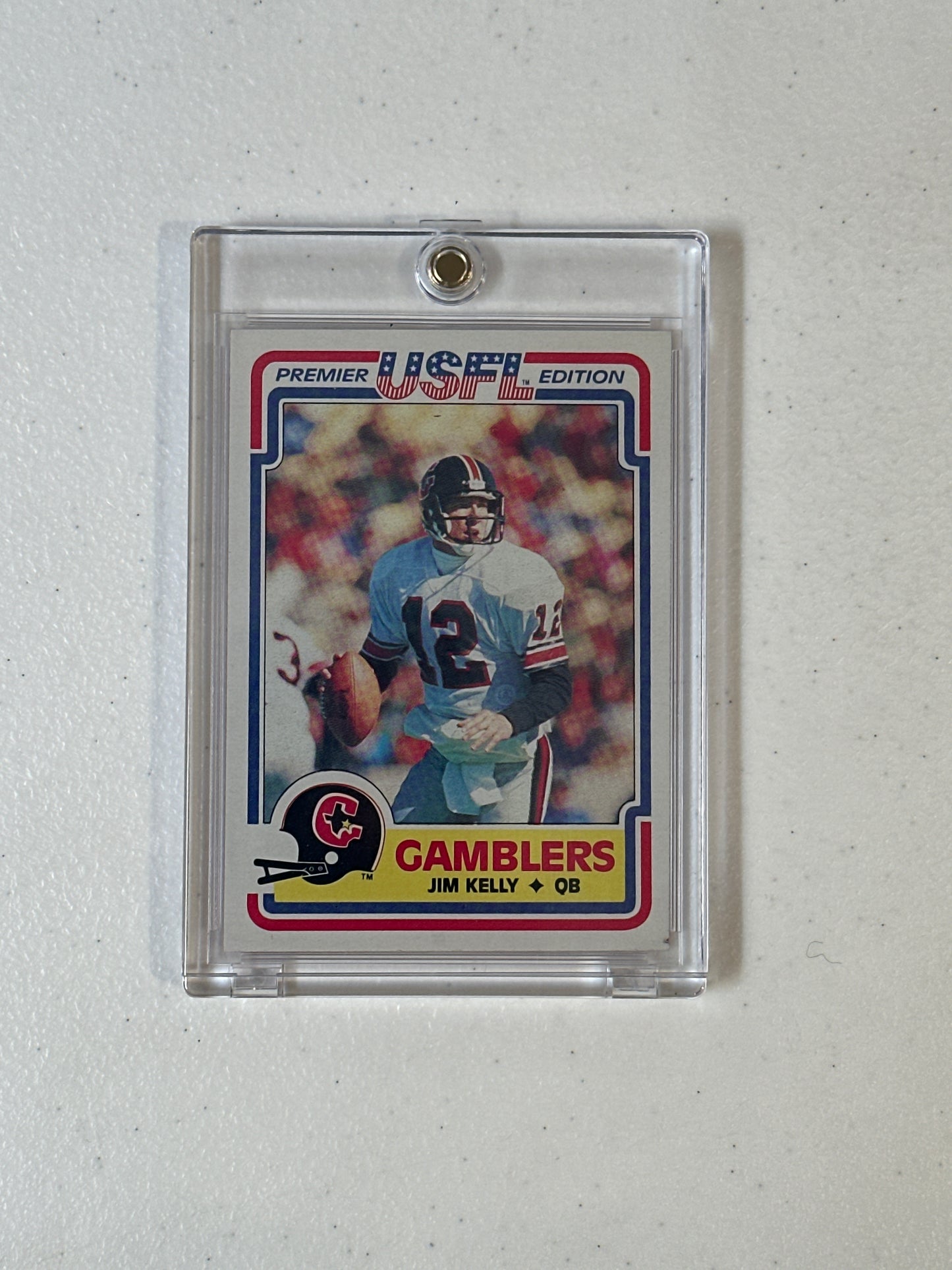 Singles: Football Cards- 1984 Topps Jim Kelly Gamblers