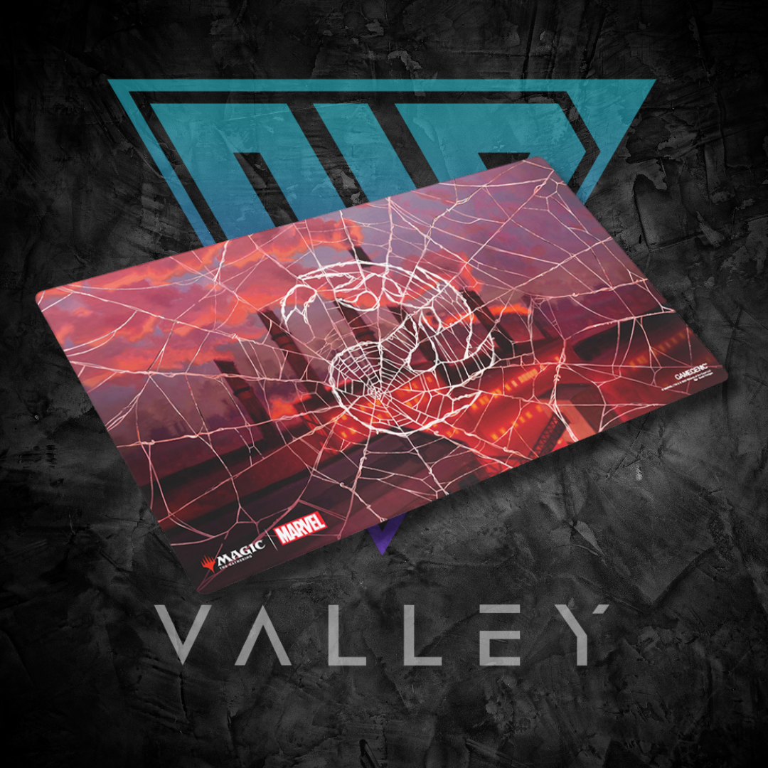 Playmat: MTG Shiny- Marvel's Spider-Man- Spider-Man Mountain