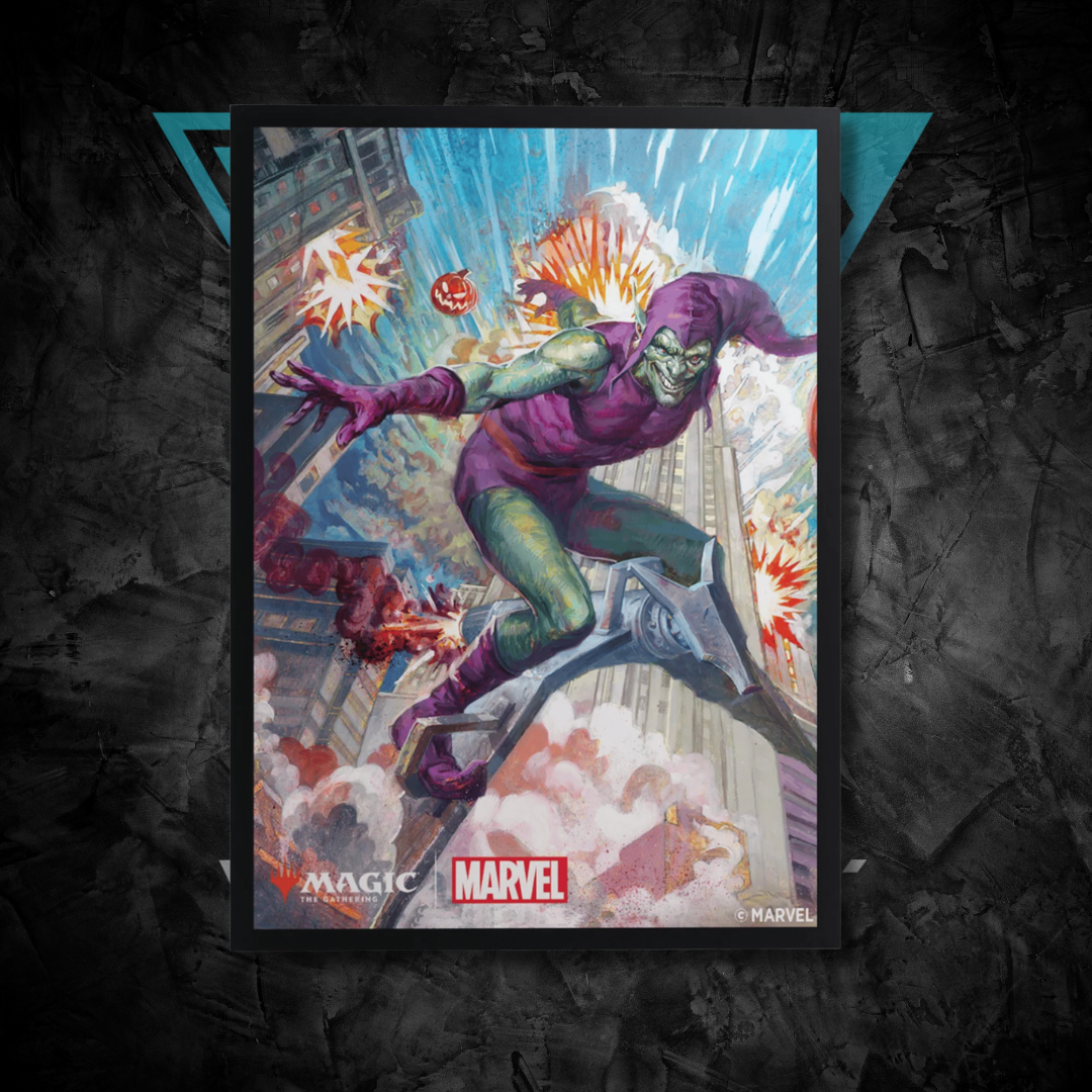 Card Sleeves: MTG Premium Art- Marvel's Spider-Man- Green Goblin