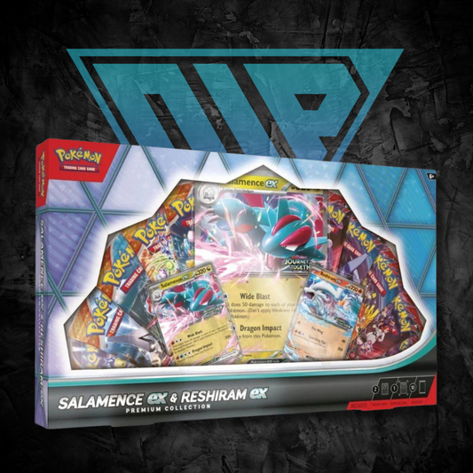 Pokémon TCG: Salamence Ex & Reshiram Ex Premium Collection Box