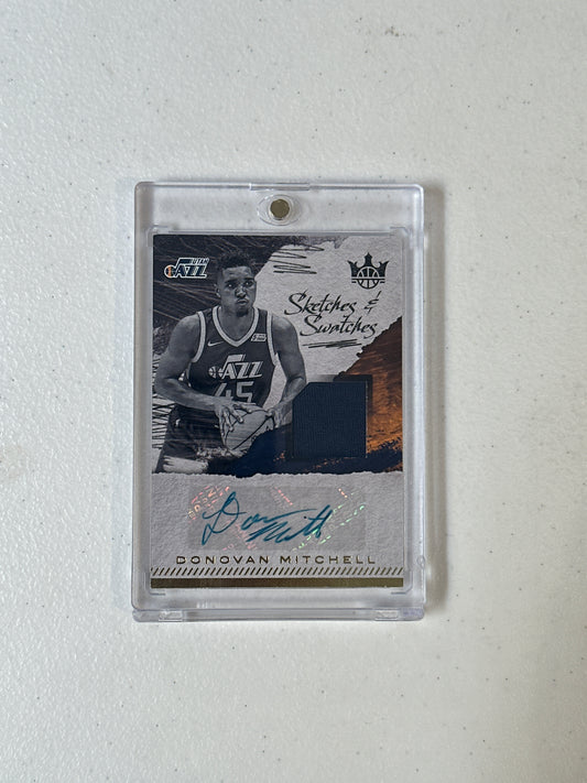 Singles: Basketball Cards- 2017 Court Kings Donovan Mitchell RPA /399