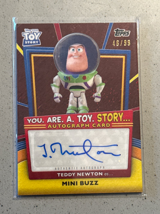 Singles: 2025 Disney Topps - Mini Buzz Autograph