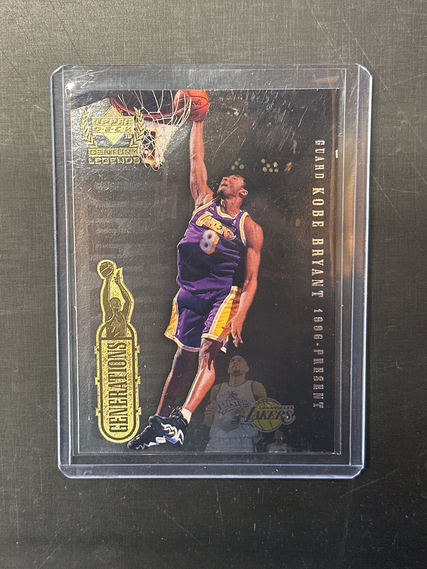 Singles: Basketball Cards- 1999 Upper Deck Century Legends Kobe Bryant/Michael Jordan Generations