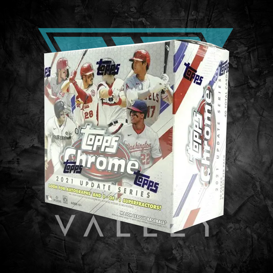 Baseball Cards: 2021 Topps Chrome Update Baseball - Mega Box