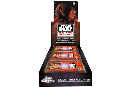 Star Wars Cards: 2025 Topps Chrome Galaxy Hobby Box