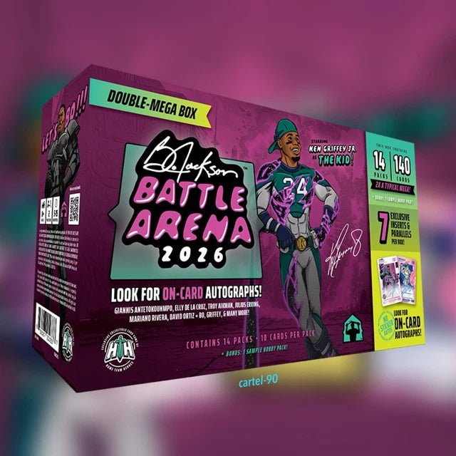 Misc Cards: 2026 Bo Jackson - Battle Arena The Kid Mega Box