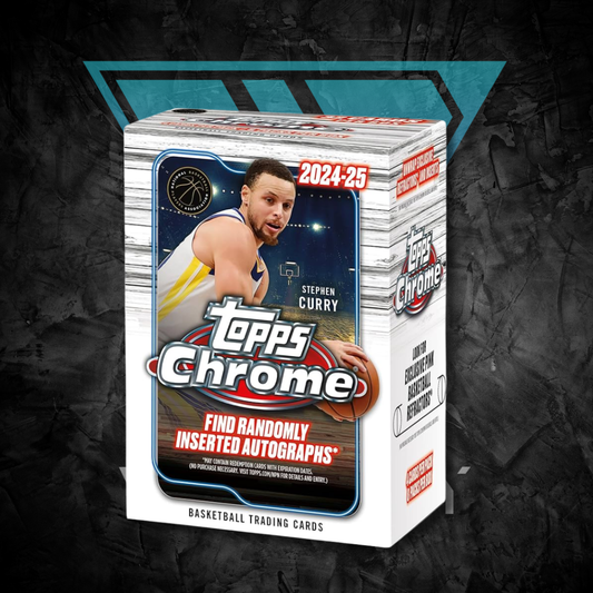 Basketball Cards: 2024-25 Topps Chrome - NBA Basketball Blaster Box
