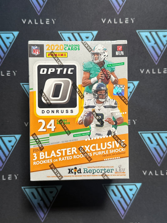 Football Cards: 2020 Donruss Optic NFL- Blaster Box