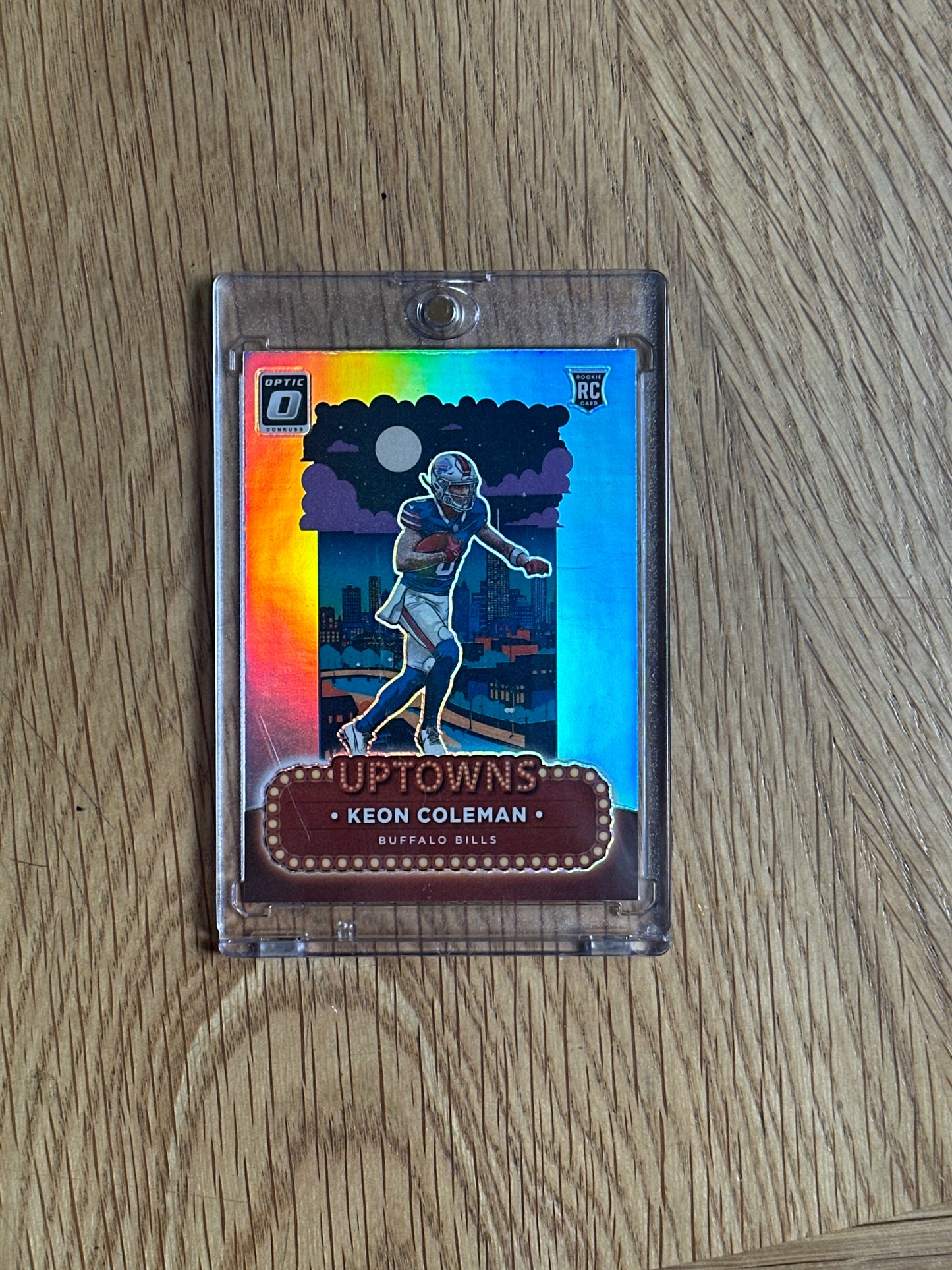 Singles: Football Cards- 2024 Optic Keon Coleman Uptowns SSP