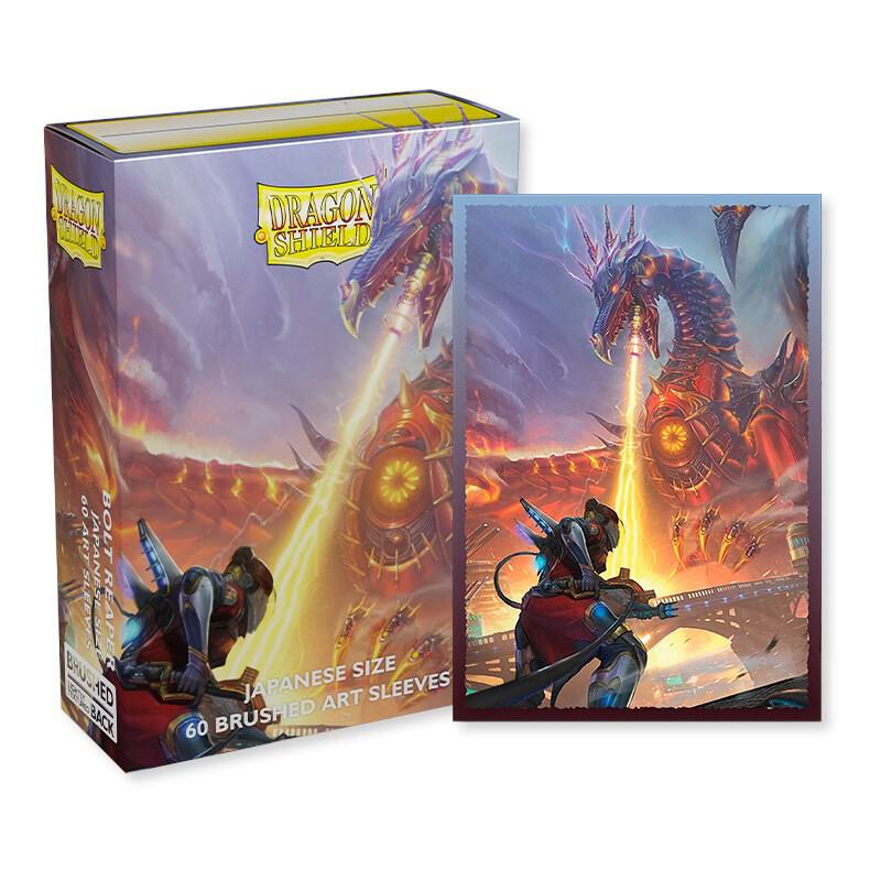 Dragon Shield Sleeves: Japanese- Brushed 'Bolt Reaper' Art, Limited Edition (60 ct.)