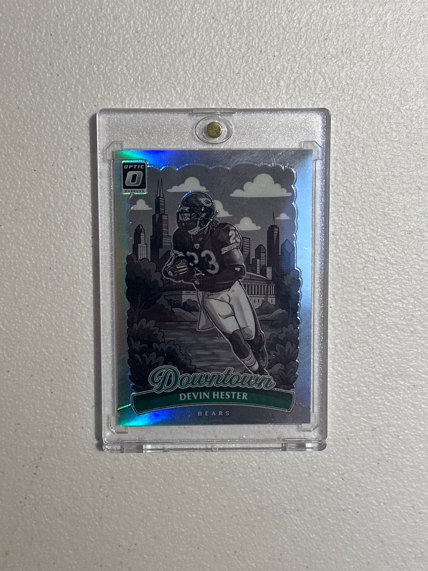 Singles: Football Cards- 2025 Optic Devin Hester Downtown