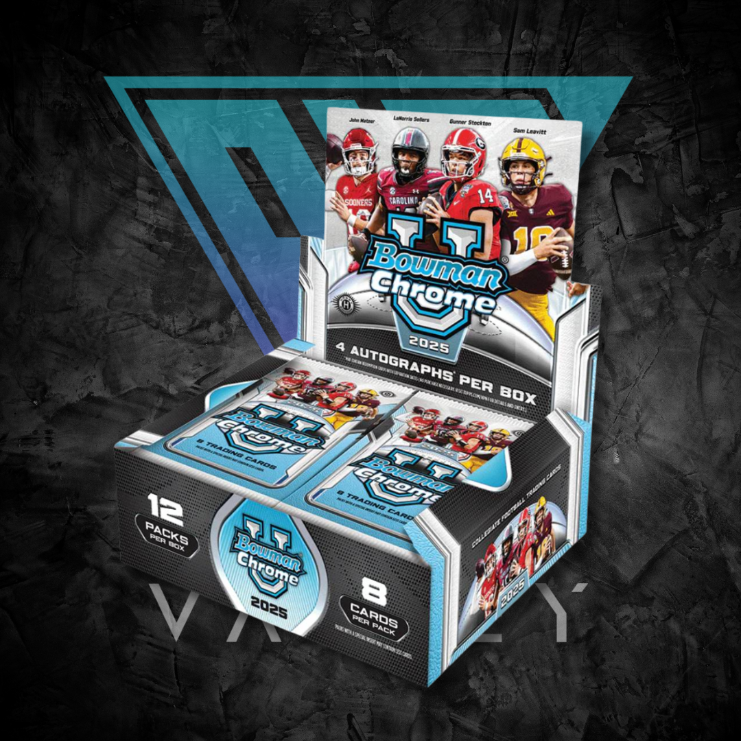 Football Cards:2025 Bowman Chrome University Football Jumbo Box