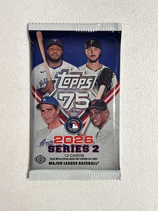 Baseball Cards: 2026 Topps Series 2 - MLB Hobby 1-Pack