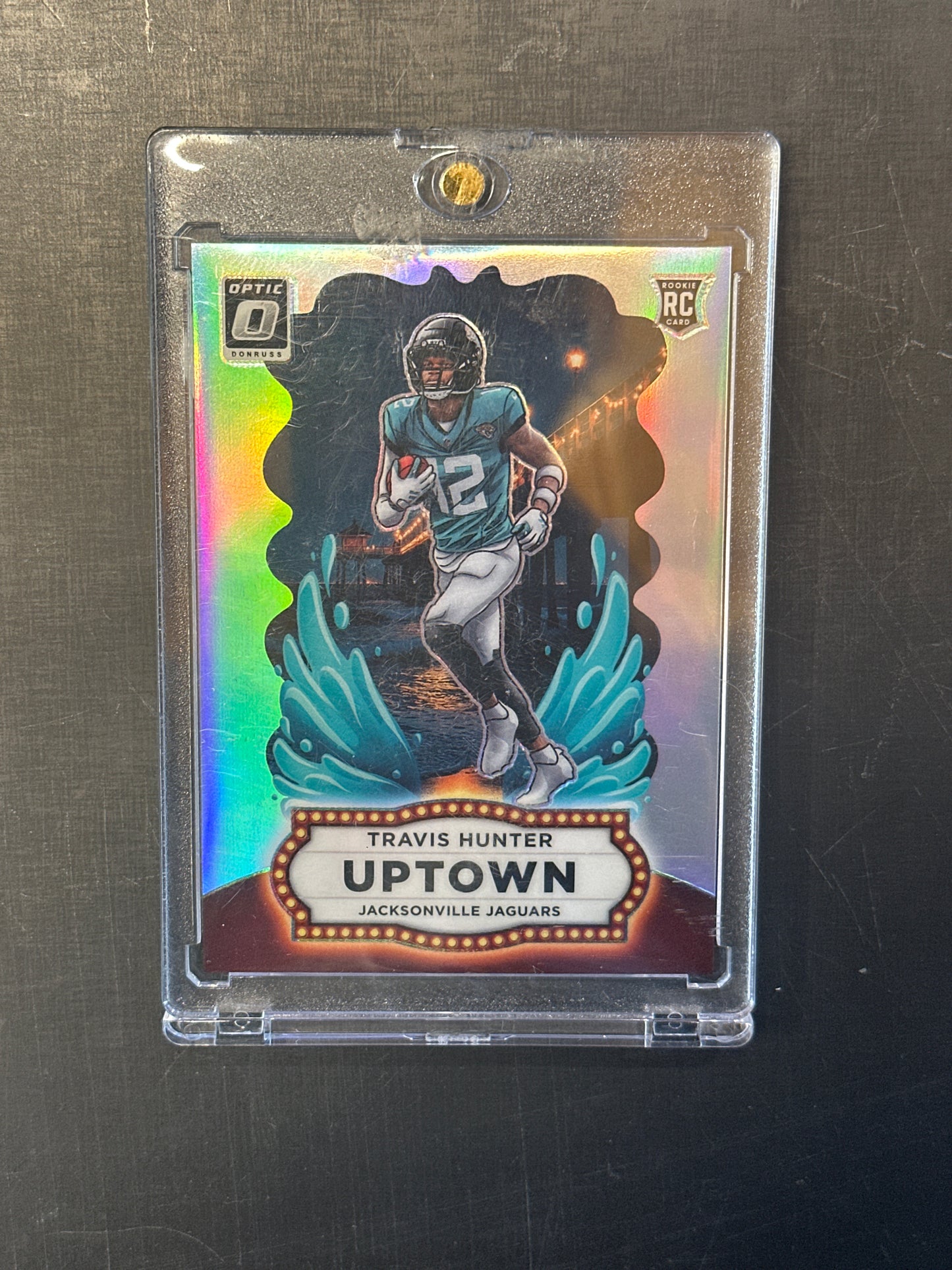 Singles: Football Cards- 2025 Donruss Optic Travis Hunter Uptown SSP