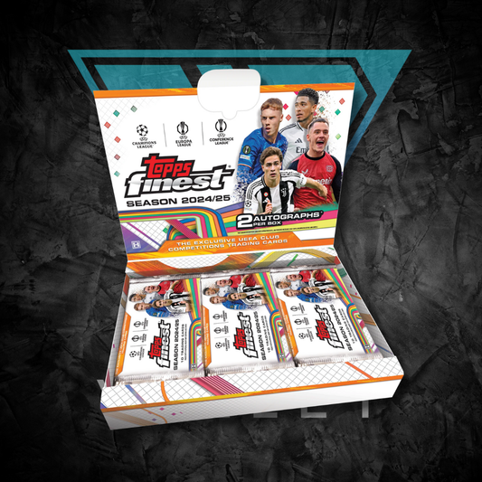 Soccer Cards: 2024-25 Topps Finest - UEFA Club Competitions Hobby Box