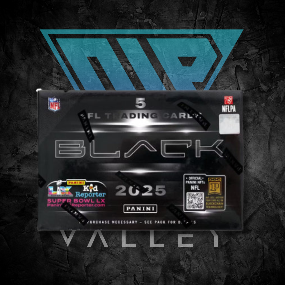 Football Cards: 2025 Panini Black Football Hobby Box