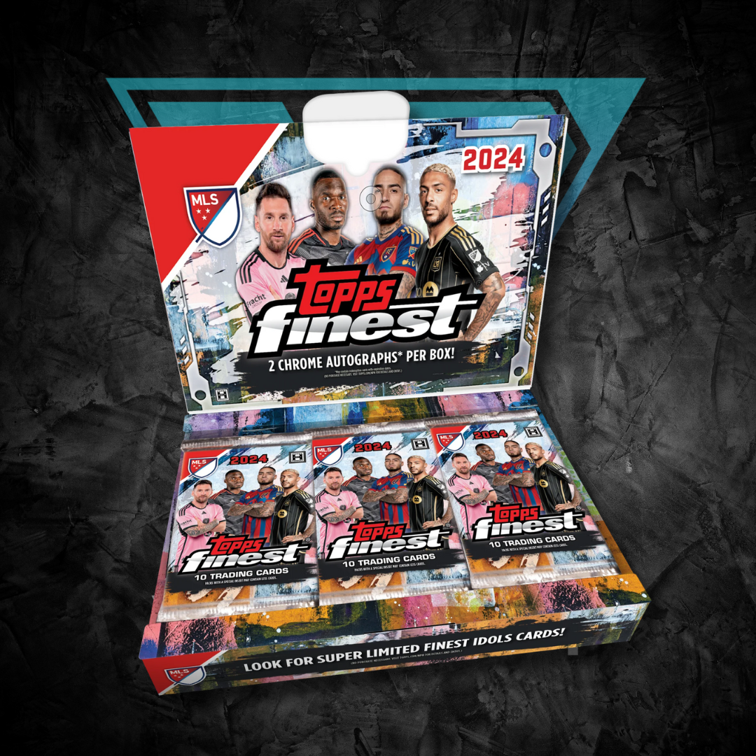 Soccer Cards: 2024 Topps Finest - MLS Soccer Hobby Box