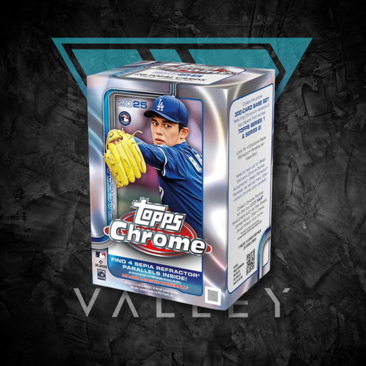 Baseball Cards: 2025 Topps Chrome - MLB Blaster Box