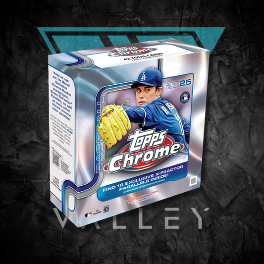 Baseball Cards: 2025 Topps Chrome - MLB MEGA Box