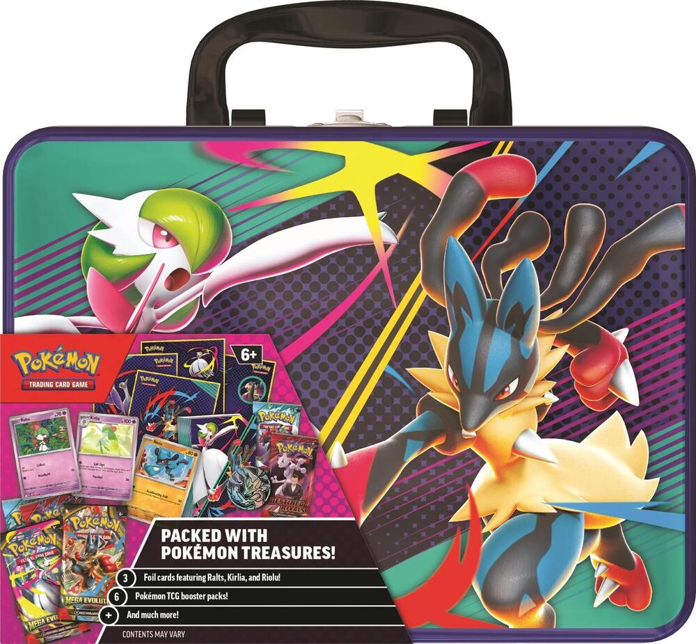 Pokemon TCG: Lucario Collector Chest Tin