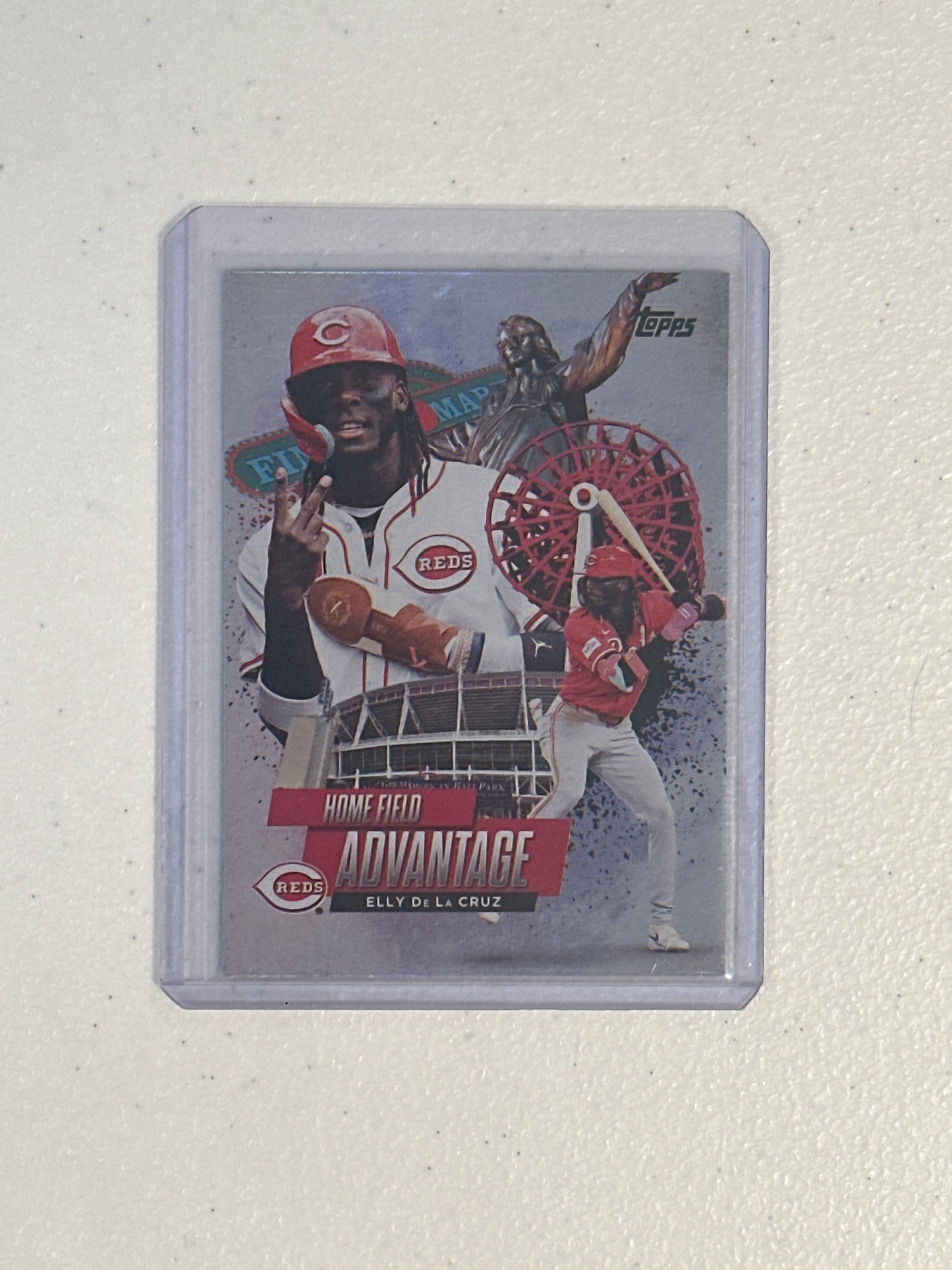 Singles: Baseball Cards- 2025 Topps Elly De La Cruz Home Field Advantage