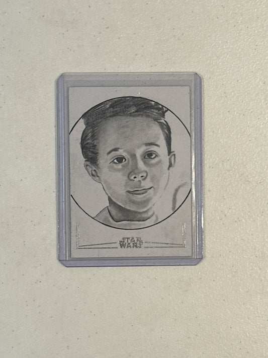 Singles: Star Wars Cards- Topps Star Wars 1/1 Sketch Card