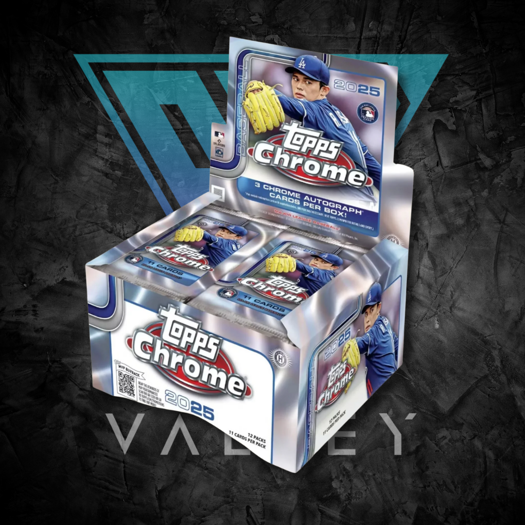 Baseball Cards: 2025 Topps Chrome - MLB Jumbo Box