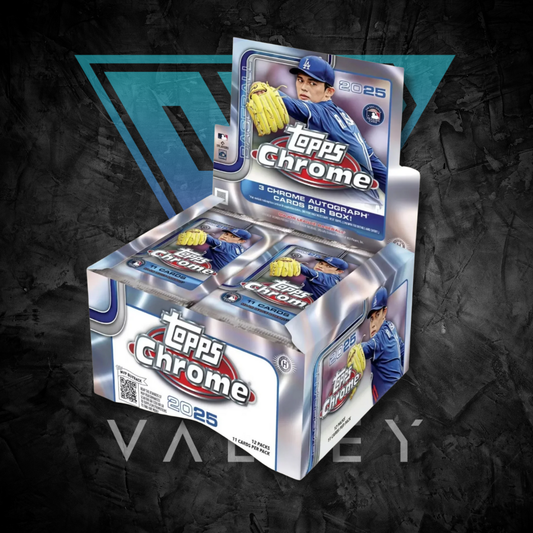 Baseball Cards: 2025 Topps Chrome - MLB Jumbo Box