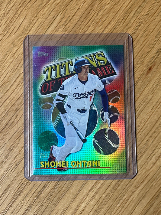 Singles: Baseball Cards- 2026 Shohei Ohtani Titans Of The Game /99