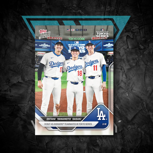 Baseball Cards: 2025 Topps Now MLB Tokyo Series Singles Bundle #7 (Dodgers)