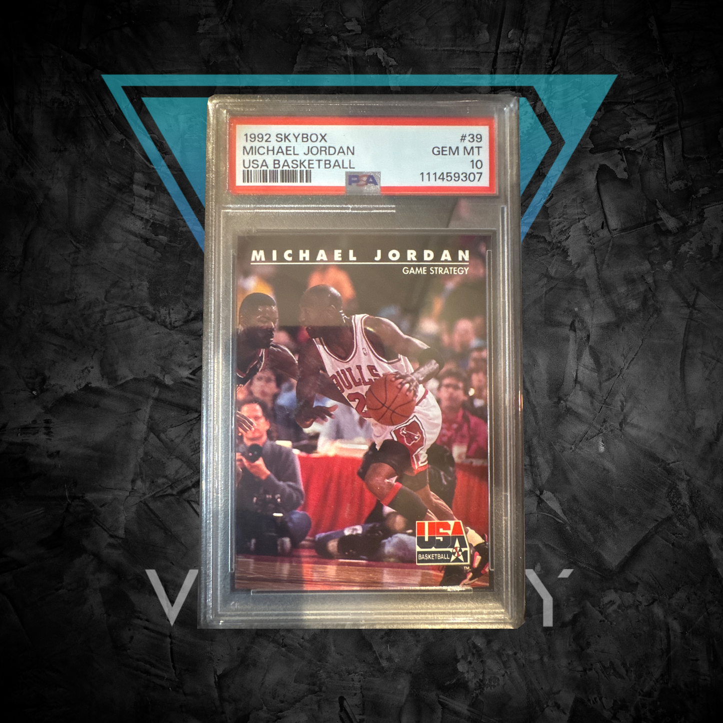PSA: Basketball Cards -Gem MT 10-1992 Skybox Jordan