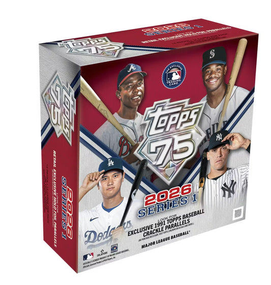 Baseball Cards: 2026 Topps Baseball Series 1 - Mega Box