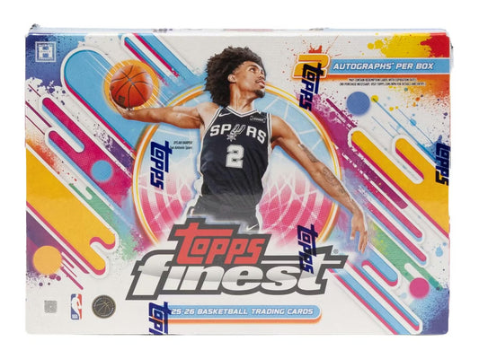Basketball Cards: 2025-26 Topps Finest - Basketball Hobby Box