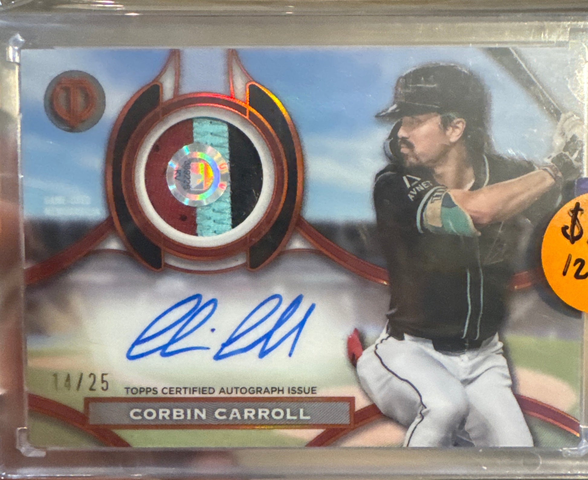 Corbin Carroll collectible baseball card