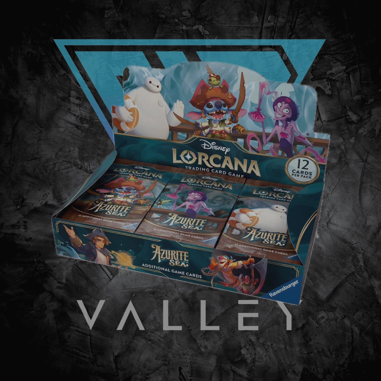 Disney: 2025 Disney Lorcana - Azurite Sea - Booster Box