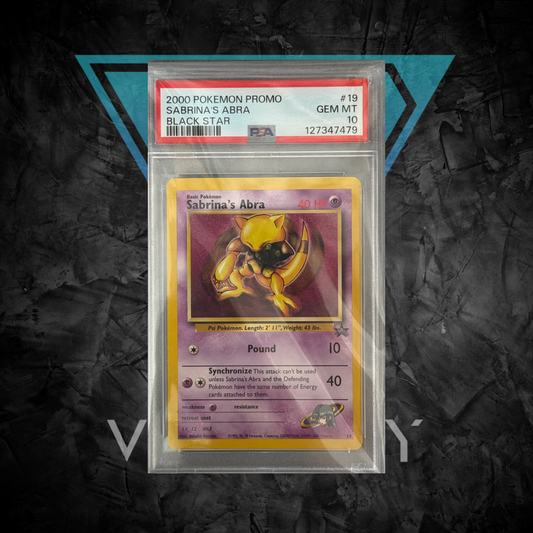PSA: Pokémon TCG - GEM MT 10 - 2000 Promo Sabrina's Abra Black Star - #19