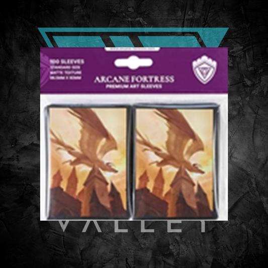 Card Sleeves: Standard- Matte Art- Year of the Dragon- Divine Protection (100 ct)