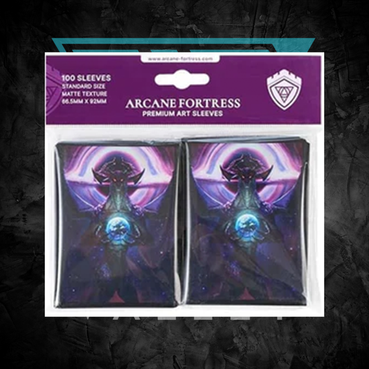 Card Sleeves: Standard- Matte Art- Year of the Dragon- Cosmic Genesis (100 ct)