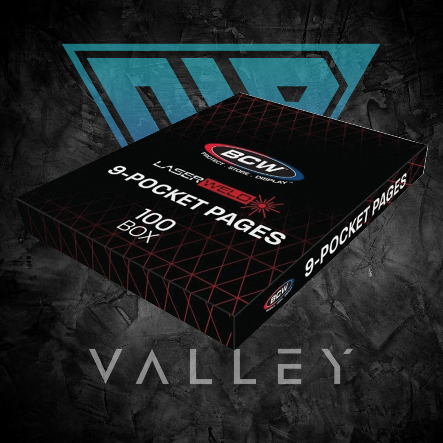 Card Sleeves: BCW Binder Card Pages - 9-Pocket Pages (100 Pages)