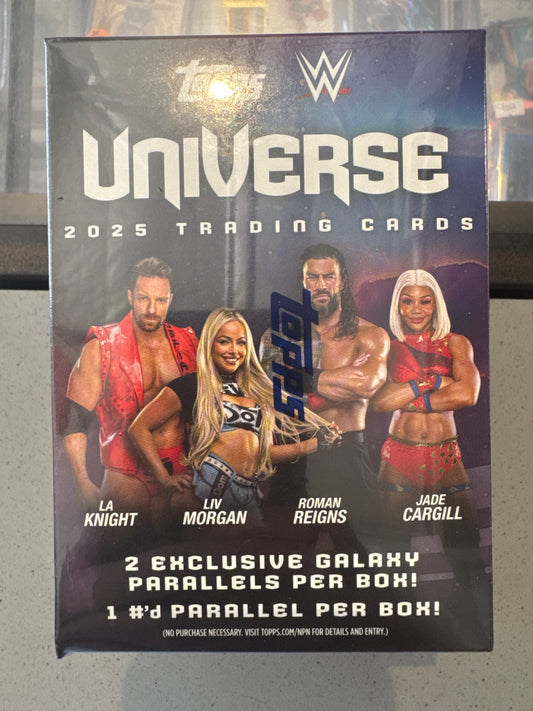 WWE Cards: 2025 Topps Universe Blaster Box