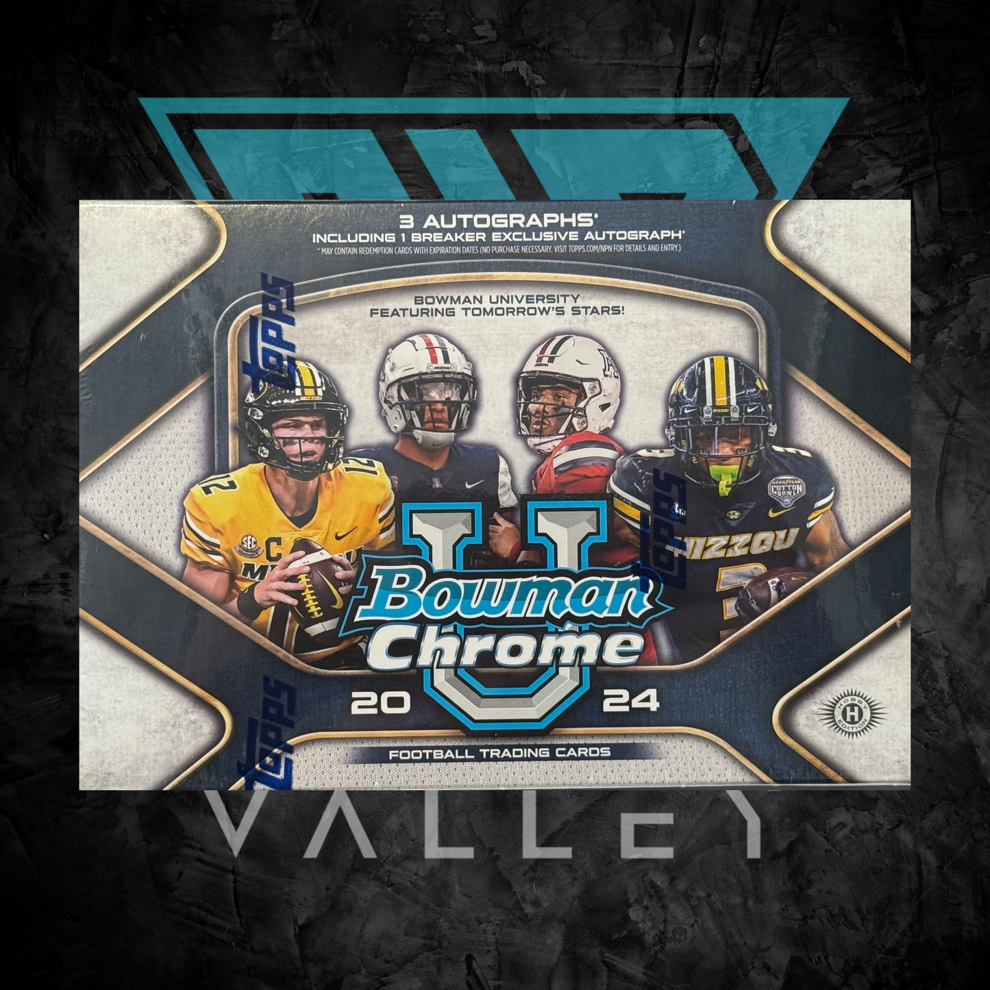 Football Cards: 2024 Bowman Chrome U. Football - Breakers Box