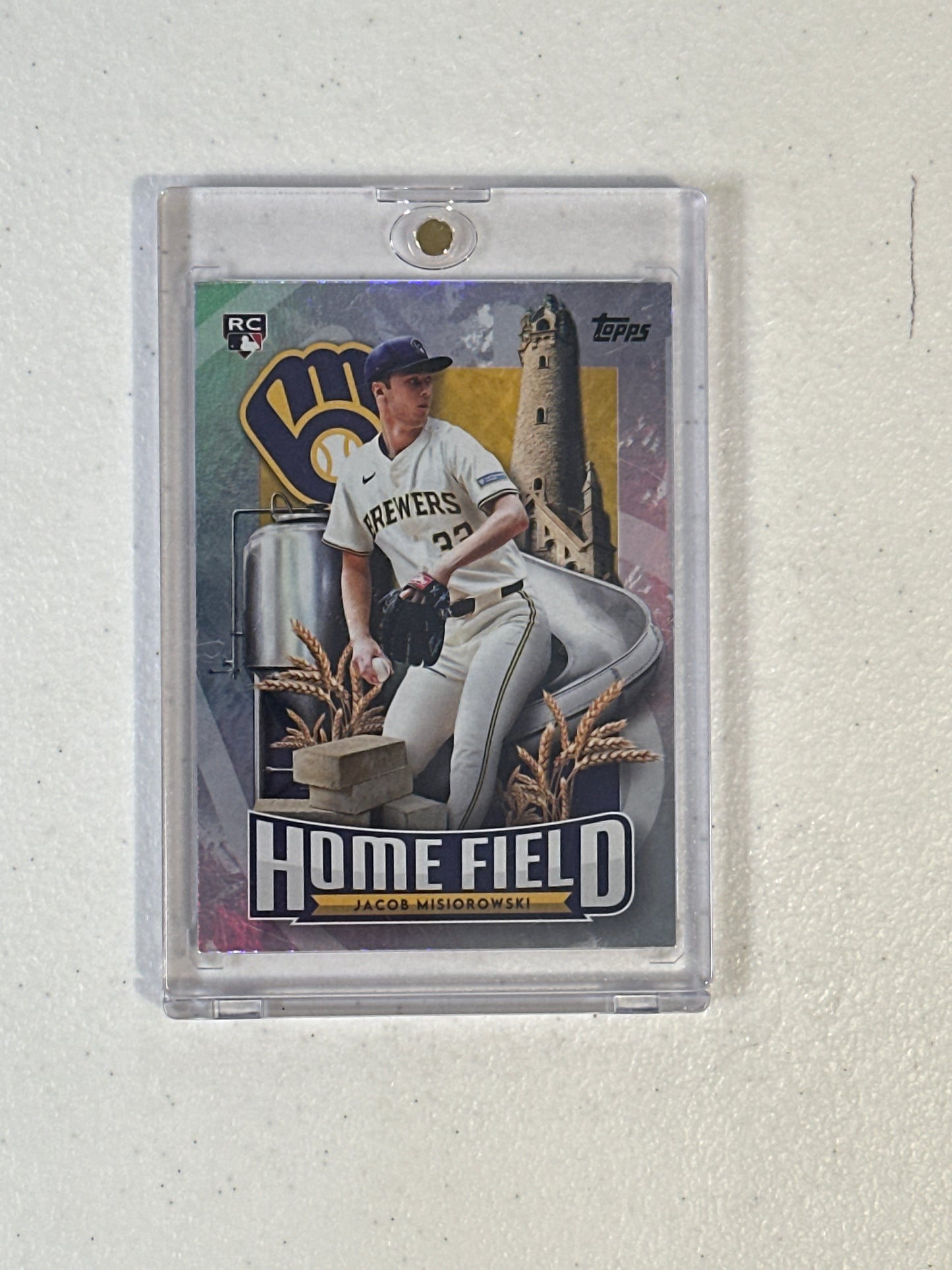 Singles: Baseball Cards- 2026 Topps Series 1 Jacob Misiorowski Home Field SSP