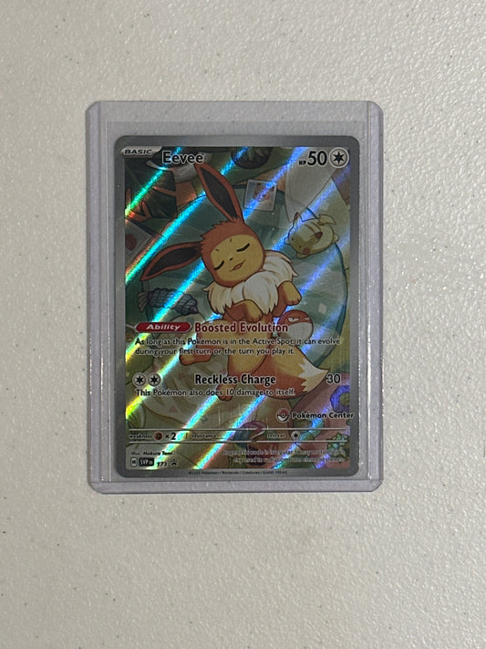 Singles: Pokemon Cards- Eevee Pokemon Center Promo 173