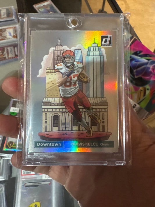 Singles: 2024 Donruss Football Travis Kelce Downtown
