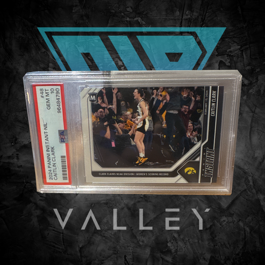 PSA: Basketball Cards -GEM MT 10- 2024 Caitlin Clark - NIL Panini Instant